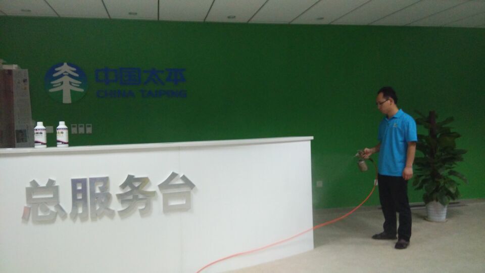 浙商大厦中国太平保险室内空气净化
